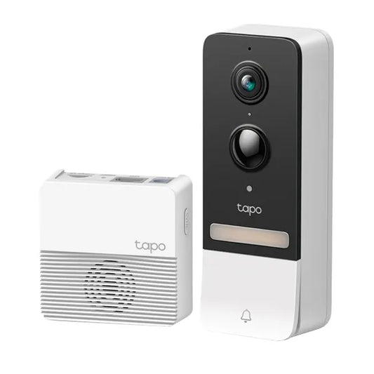 Smart video doorbell kit, 2K, wireless, Wi-Fi