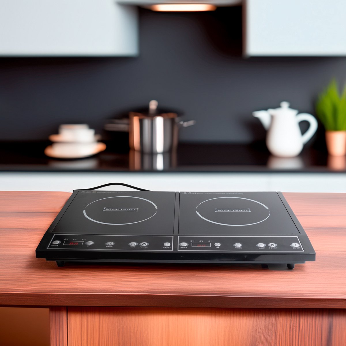 On-Counter, double induction hob, Royalty Line DIP4000