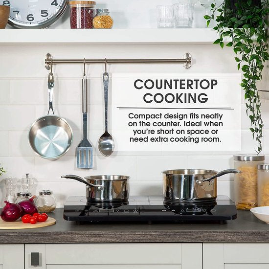 On-Counter, double induction hob, Royalty Line DIP4000