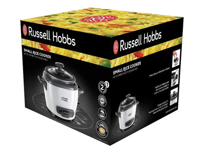 0.4Ltr Rice Cooker, 200W, Black/White