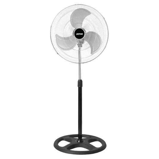 55W - 3 in 1, 45 cm Stand fan, Wall Fan, Floor Fan, Black/Silver