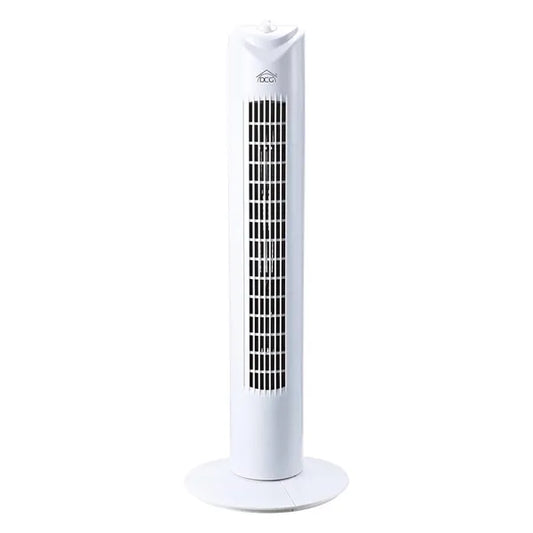 74cm, tower fan, 45W, 3 speed, oscillating, timer, DCG, white