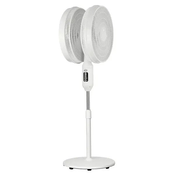 DCG VE2208TT Dual-Head Stand Fan – 12 Speeds & Remote