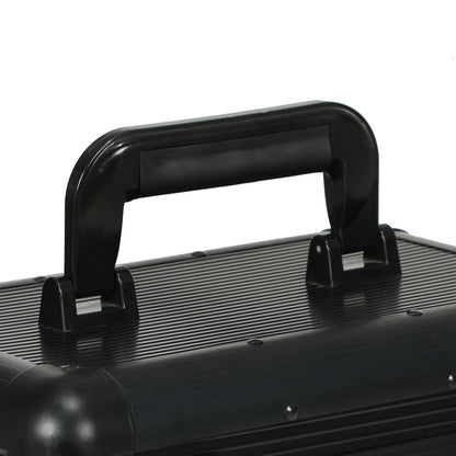 Poker Set with 600 Chips, Cards & Mat in Black Case