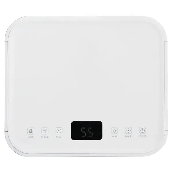 13 L/24hr, Dehumidifier, Laundry Mode, LED Display, White – Argo Lilium Art