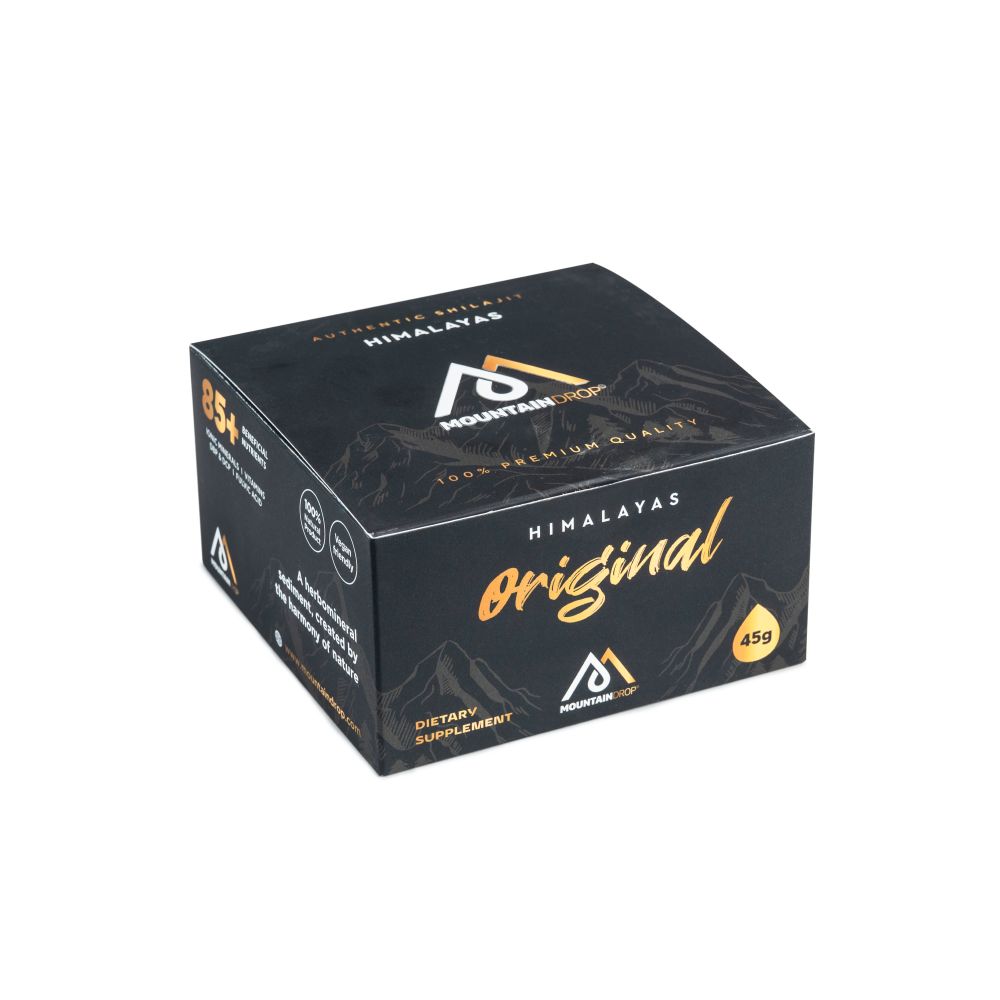 Premium Himalayan Shilajit Resin in Malta – Mountaindrop® Original 45g