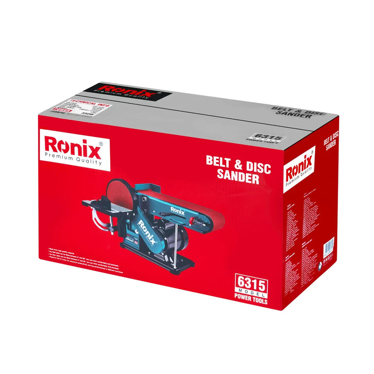 Belt and disc sander 350W 150 mm