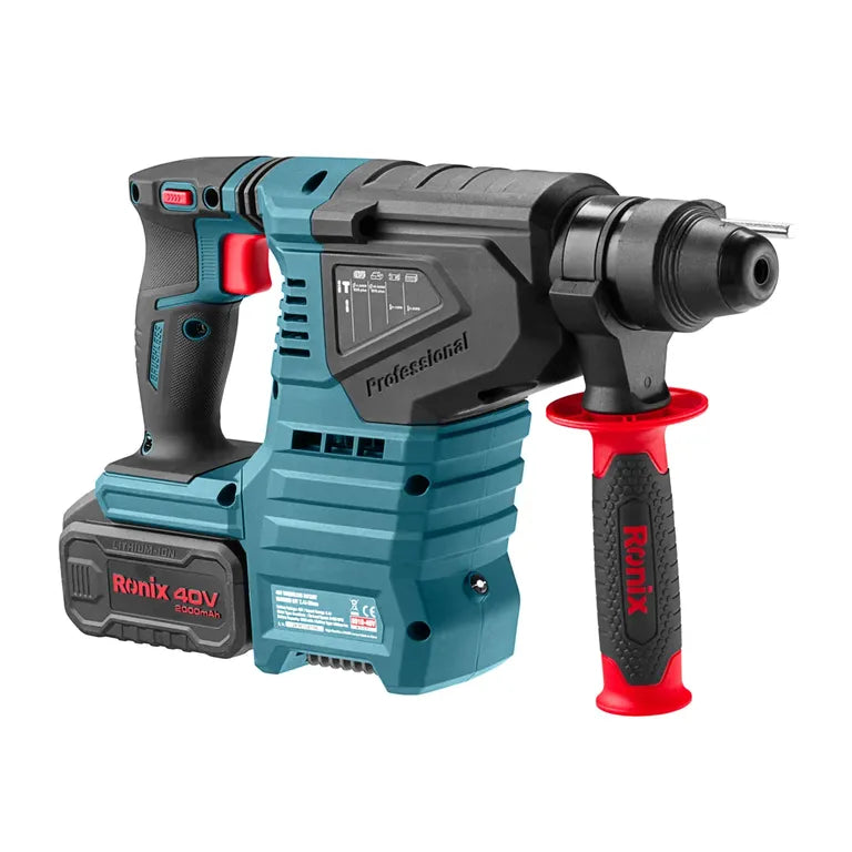 40V Brushless Cordless Rotary Hammer Kit 2.4 J – 28 mm