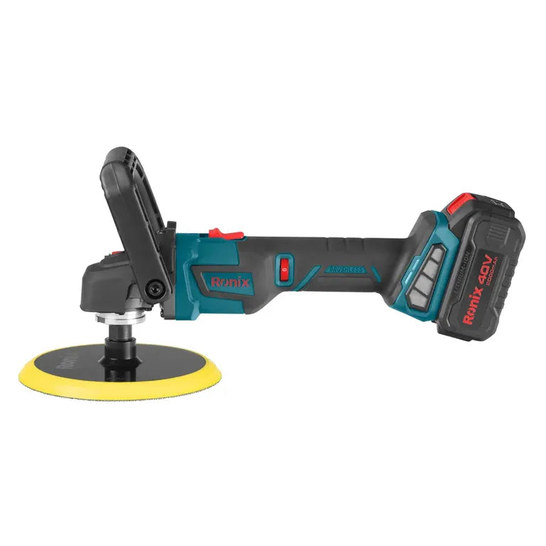 40V Brushless Cordless polisher kit 180mm