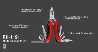Multi-function, plier, RONIX RH-1191