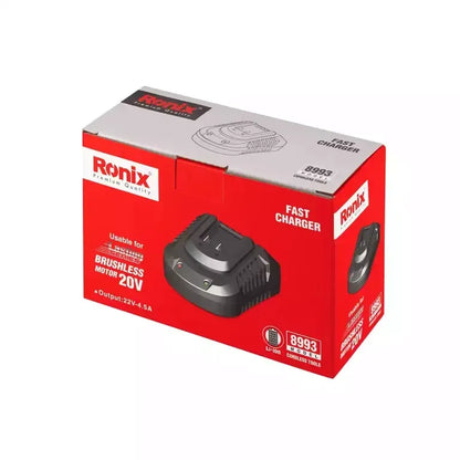 22V, 4A, fast charger, RONIX 8993