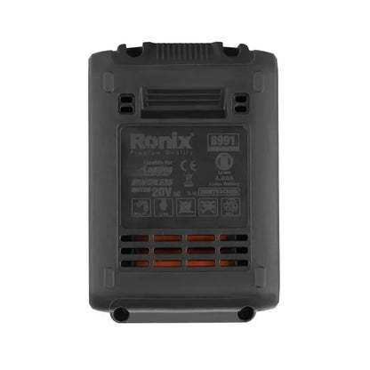 20V / 4 Ah, lithium battery, RONIX 8991