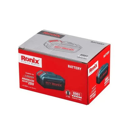 20V / 4 Ah, lithium battery, RONIX 8991