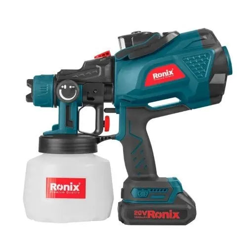 20v, cordless spray gun, RONIX 8604
