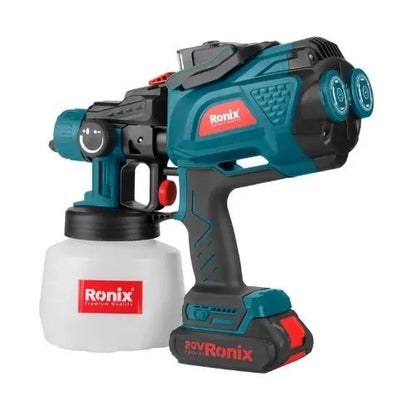 20v, cordless spray gun, RONIX 8604