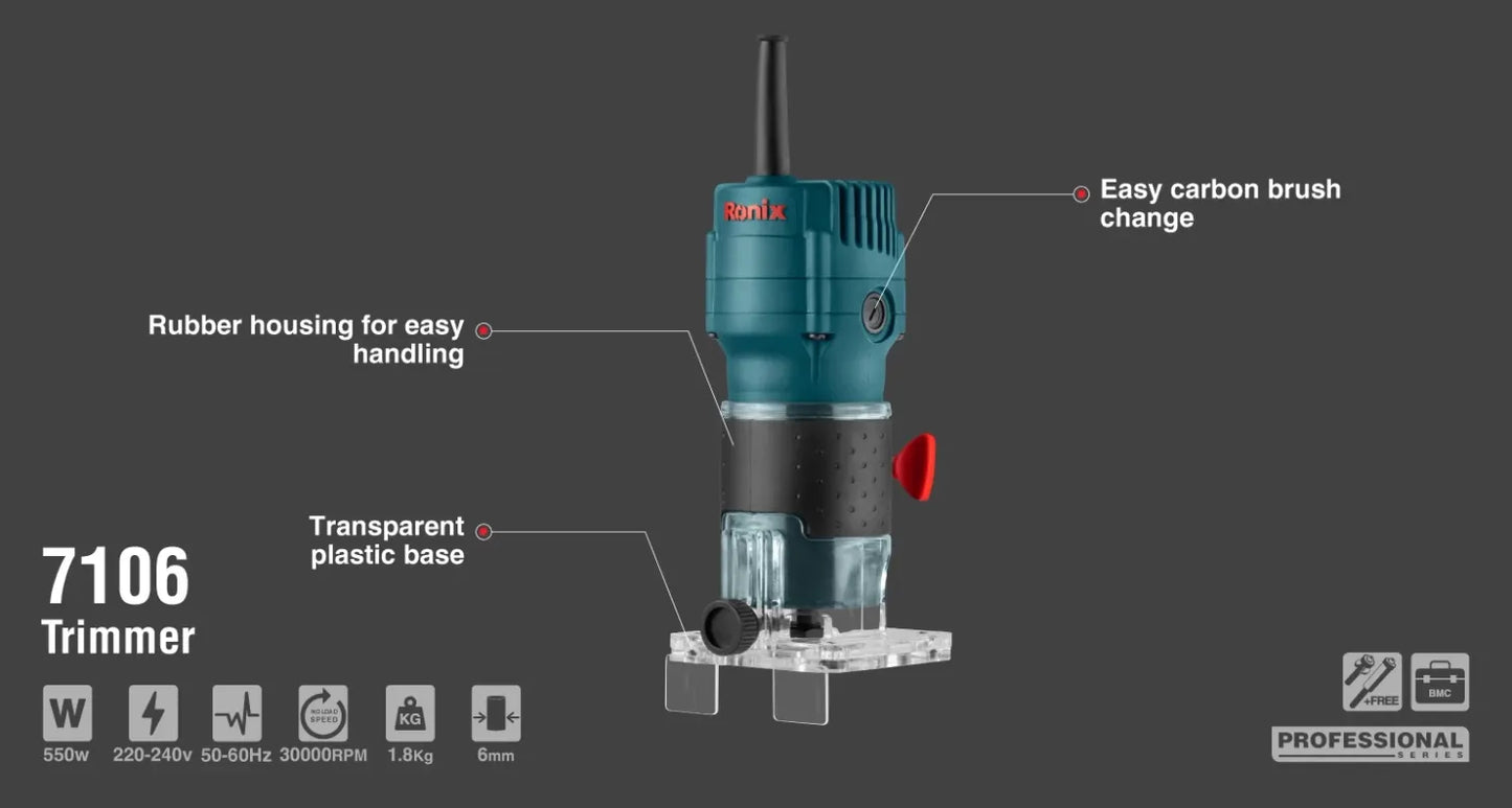 550W, electric trimmer, RONIX 7106