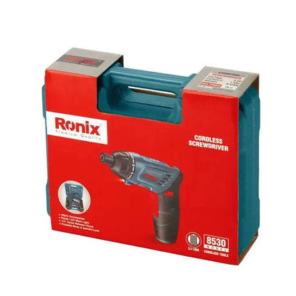 3.6V, 5N.M, cordless, foldable, screwdriver, RONIX 8530