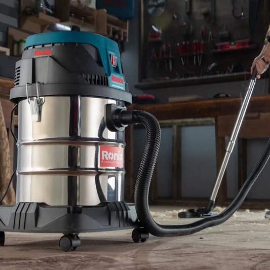 1400W, 30LT, vacuum cleaner, wet & dry, RONIX 1231