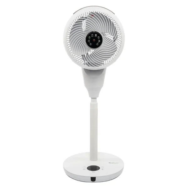32cm Oscillating Stand Fan - 24W, 12 Speeds, Remote Control