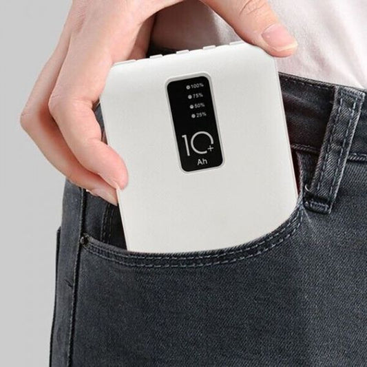 Powerbank 8800mAh White – USB, Type-C, Lightning