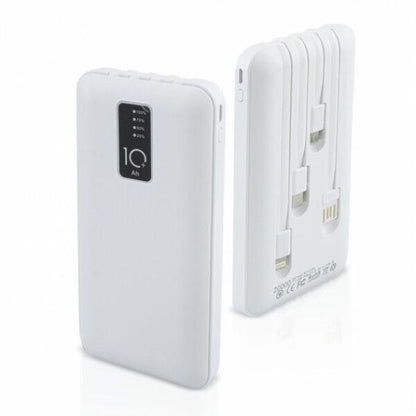 Powerbank 8800mAh White – USB, Type-C, Lightning