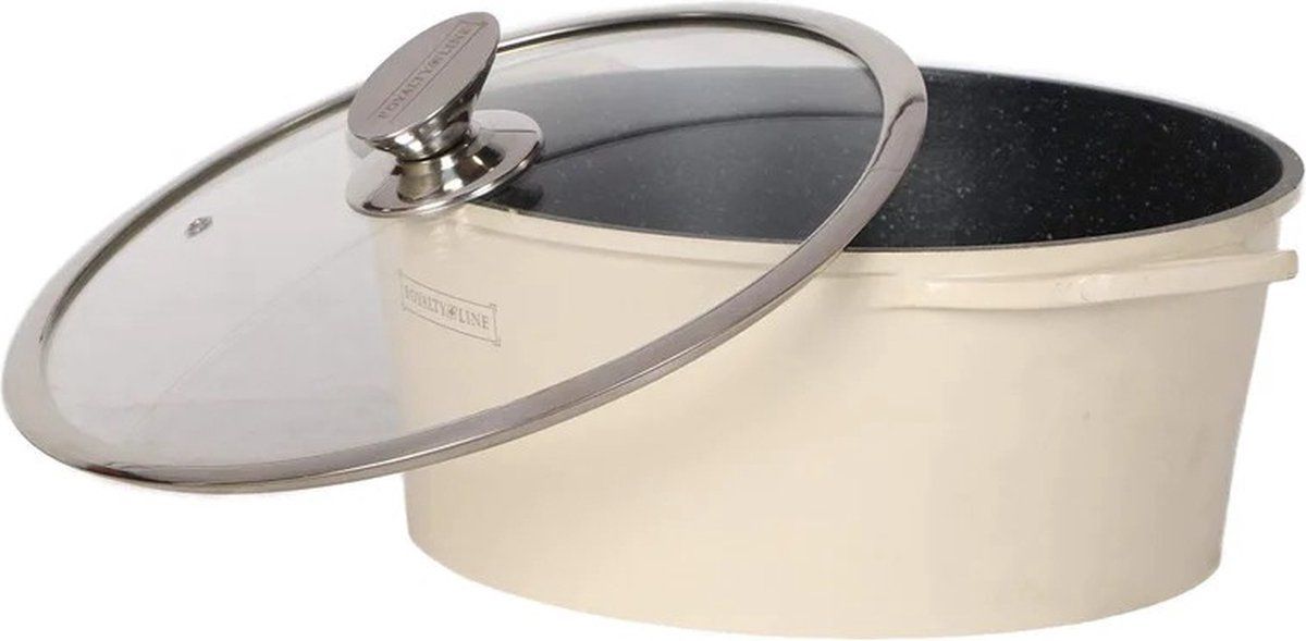 RoyaltyLine 15-Piece Cookware Set – Detachable Click Handle