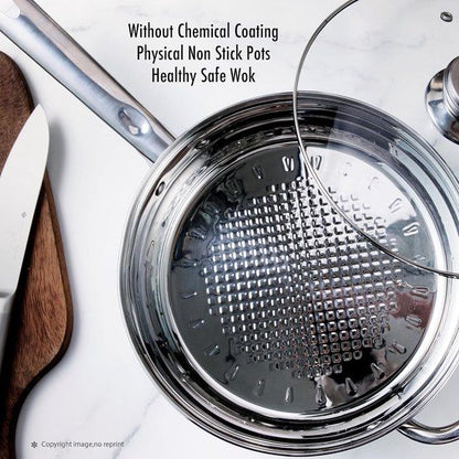 Cookware Set 12-Pieces Induction Ready Stainless Steel Royalty Line 1231