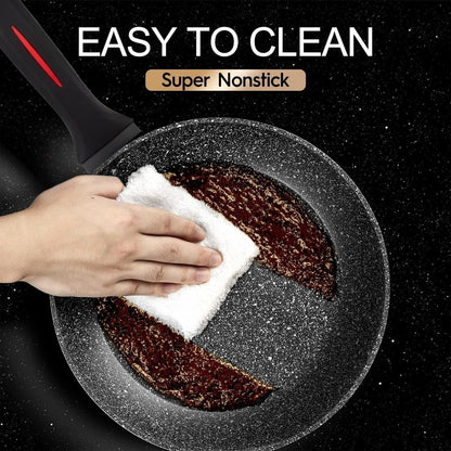 Royalty Line FFN32-BK Non-Stick Frying Pan – 32cm Cast Aluminium