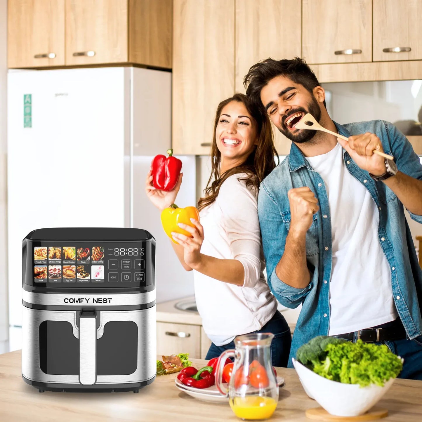 1700W Digital Air Fryer - 8L