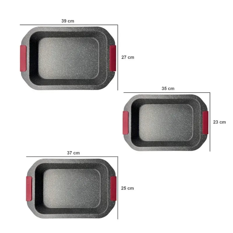 3-Piece Bake Pan Set