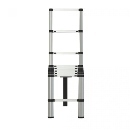 Aluminum Telescopic Ladder with Anti Slip Footing - 2.6M