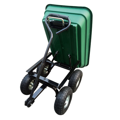 75L Wheel Barrow Dump Cart