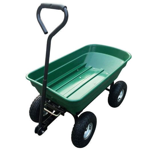75L Wheel Barrow Dump Cart