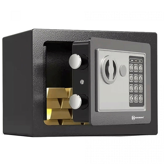 Electronic Digital Steel Safe Security Box - 17x23x17cm