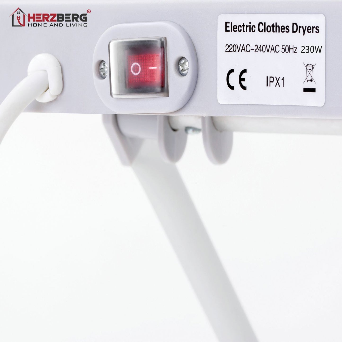 Electric Clothes Dryer with Wing