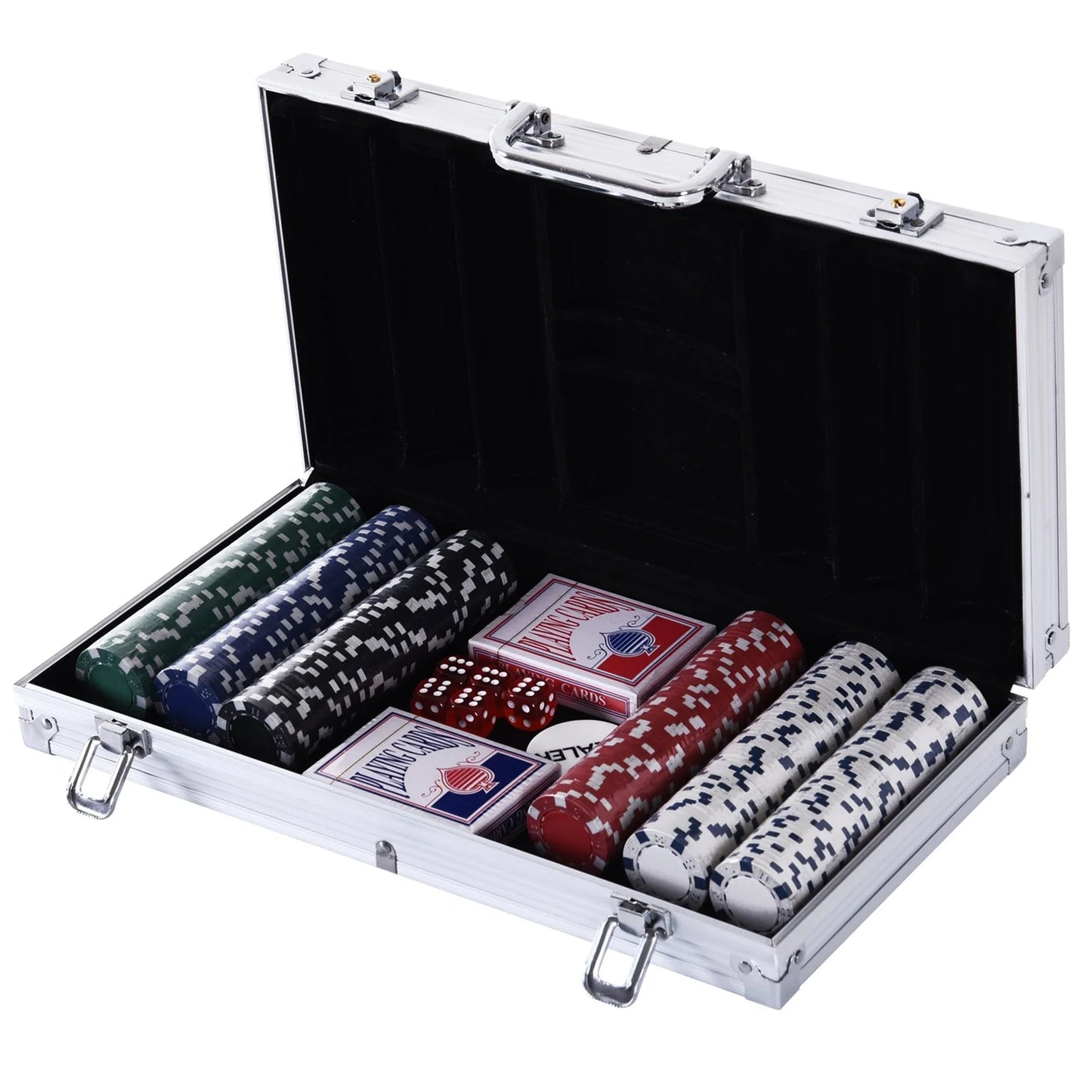 Professional Poker Set with Aluminum Case