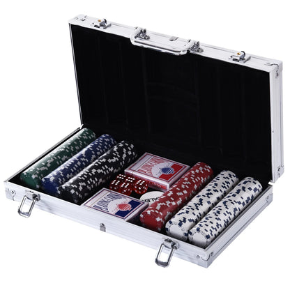 Professional Poker Set with Aluminum Case