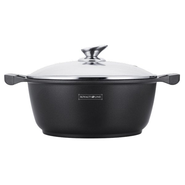 Royaltyline BS34ML Casserole Pot – 34cm, 9.9L, Induction Ready