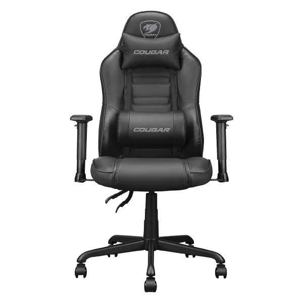 Cougar Fusion-S Gaming Chair – PU Leather, Black