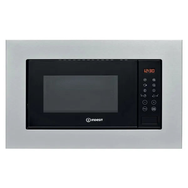 20Ltr 1000W Built-In Microwave Oven with Grill, INDESIT MWI 120 GX