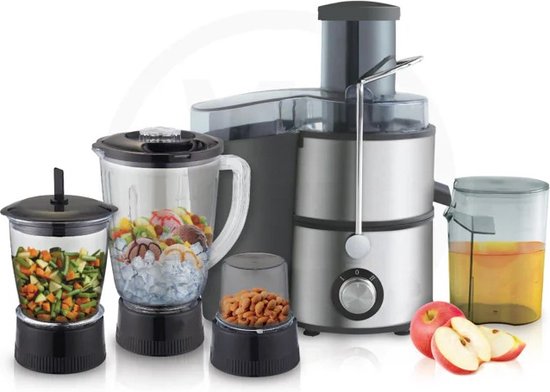 4 in 1 Fruit & Vegetable Juicer - Blender / Chopper / Coffee Grinder