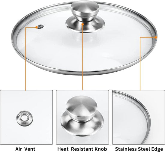 12pcs, cookware set, stainless-steel, Royalty Line