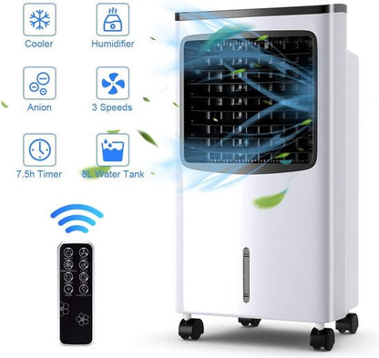 4in1, air cooler, humidifier, fan, air purifier, Royalty Line AC-758774TR