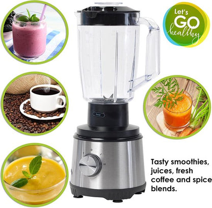4 in 1 Fruit & Vegetable Juicer - Blender / Chopper / Coffee Grinder