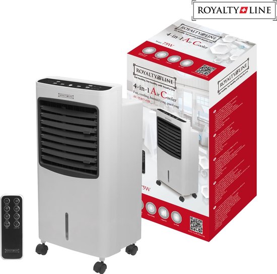 4in1, air cooler, humidifier, fan, air purifier, Royalty Line AC-758774TR