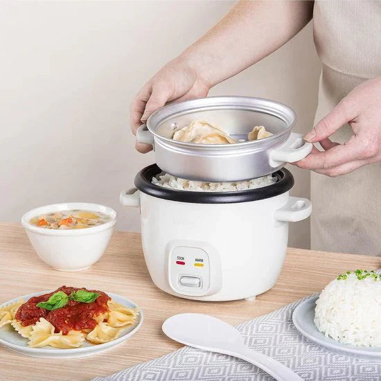 1.8Ltr, 700W, rice cooker, steamer, Royalty Line, RL-RC-18.10D