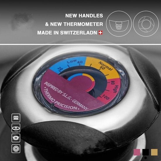 16 pcs, Cookware Set, Dishwasher-safe, Induction-ready, Silver