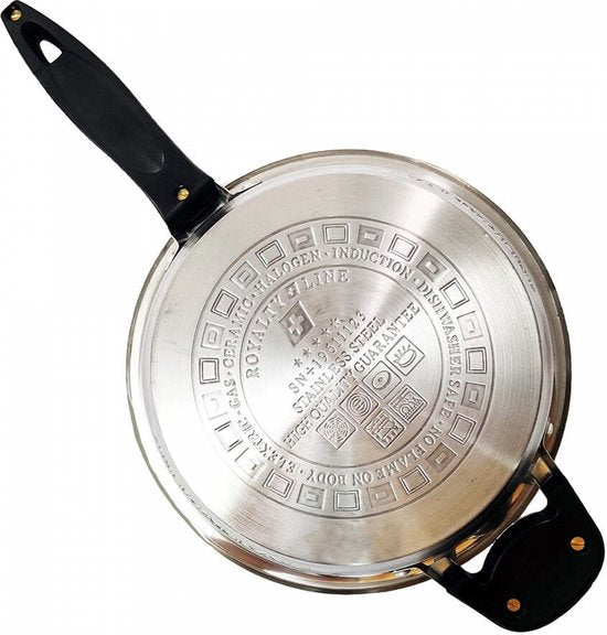 16 pcs, Cookware Set, Dishwasher-safe, Induction-ready, Silver