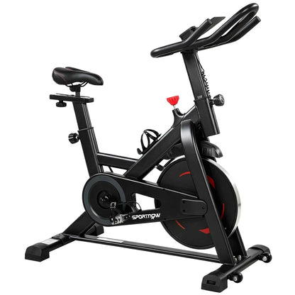 SPORTNOW Home Bike, Stationary with APP, Magnetic Resistance 0-100%