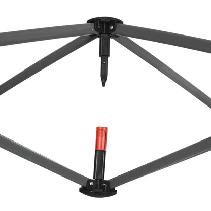 3x3m Garden Gazebo with Mosquito Net and Carry Bag with Wheels, Cream